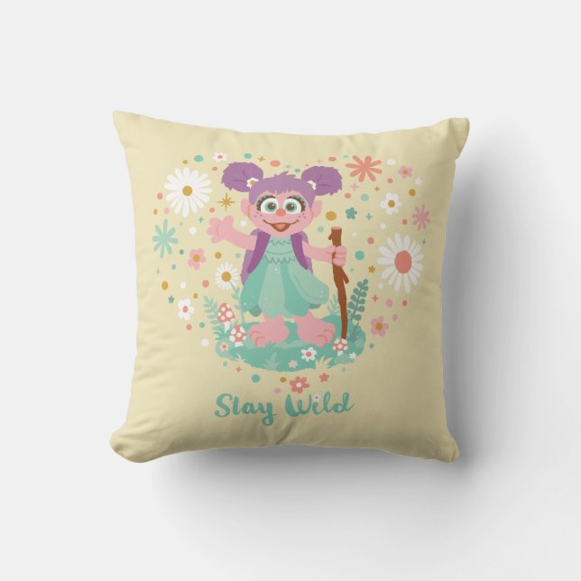 Cojín Decorativo Abby Cadabby | Permanecer salvaje (Anverso)