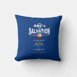 Cojín Decorativo ABC de la Salvación