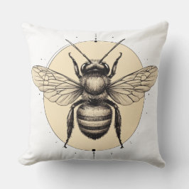 Cojín Decorativo 🐝 Abeille Mystique
