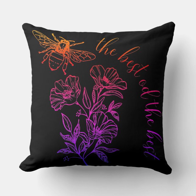 Cojín Decorativo abeja (Anverso)