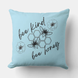 cojín decorativo abeja amable miel de abeja
