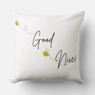 Cojín Decorativo abeja buena abeja agradable