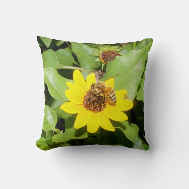 Cojín Decorativo Abeja de miel Pillow (Anverso)