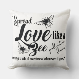 Cojín Decorativo abeja del amor