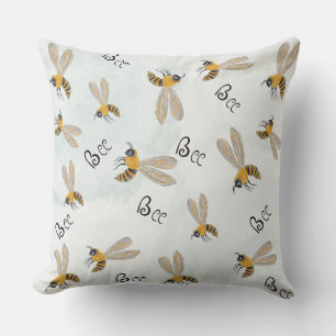 Cojín Decorativo abeja en todas partes