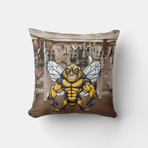 Cojín Decorativo ¡Abeja Fuerte!