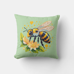 Cojín Decorativo abeja melífera europea
