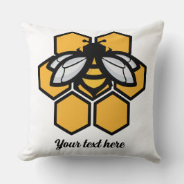 Cojín Decorativo abeja vuela