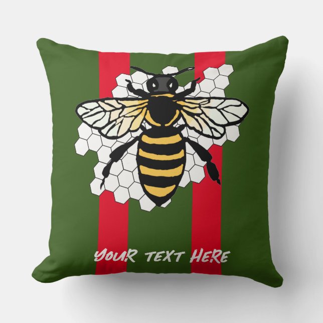 Cojín Decorativo abejas (Anverso)