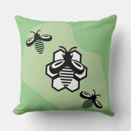 Cojín Decorativo abejas voladoras