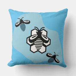 Cojín Decorativo abejas voladoras