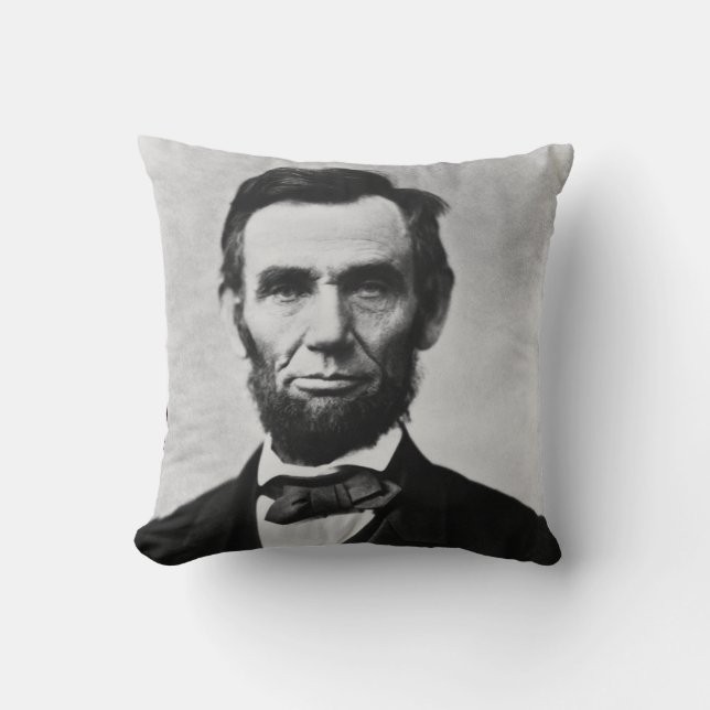 Cojín Decorativo Abraham Lincoln Pillow (Anverso)