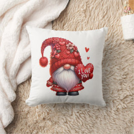 Cojín Decorativo Abrazo de Gnomo del Amor