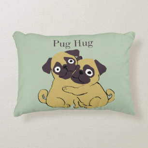 Cojín Decorativo Abrazo de pug