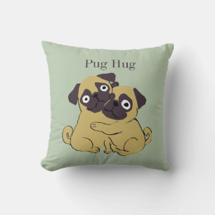Cojín Decorativo Abrazo de pug