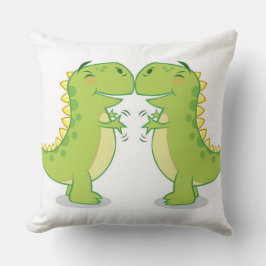 Cojín Decorativo Abrazo de T-Rex… tan cercano