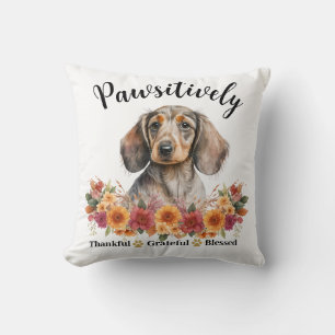 Cojín Decorativo Absolutamente Agradecido Agradecido Bendito Perro