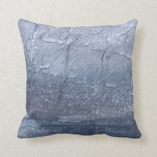 Cojín Decorativo Absorción gris-azul