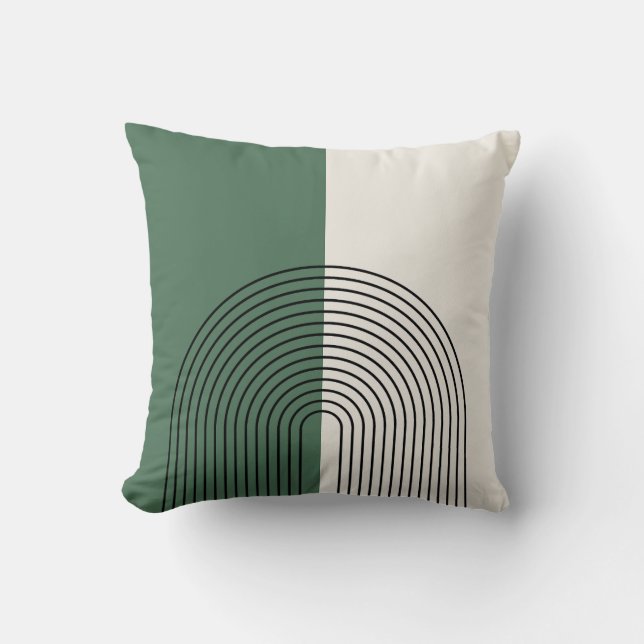 Cojín Decorativo Abstracción Boho Moderna (Anverso)