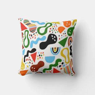 Cojín Decorativo abstracción de estilo moderno con composición de 