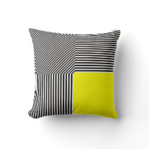 Abstracción geométrica, cuadrado amarillo con fran