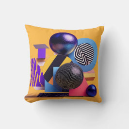 Cojín Decorativo Abstract arrangement with colorful spheres