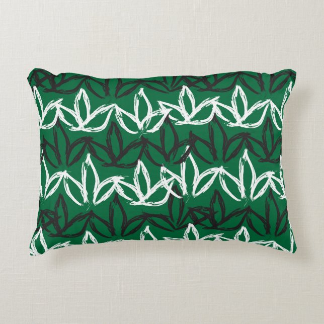 Cojín Decorativo Abstract Brush Strokes Seamless Pattern,  patterns (Anverso)