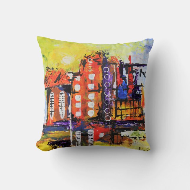 Cojín Decorativo Abstract Design (Anverso)