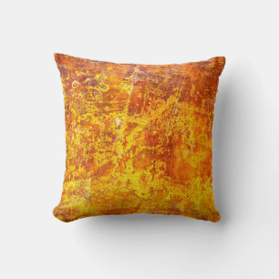 Cojín Decorativo Abstract orange background texture concrete wall, 