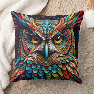 COJÍN DECORATIVO ABSTRACT OWL CUSHION