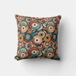 Cojín Decorativo Abstract Records Throw Pillow