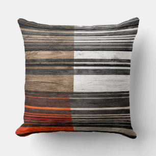 Cojín Decorativo Abstract Stripes Pastel Wood