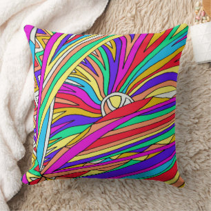 Cojín decorativo Abstract Sunset