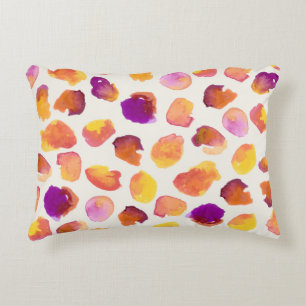 Cojín Decorativo Abstract Watercolor Vintage Ilustracion sin foco