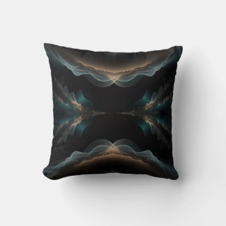 Cojín Decorativo Abstract Wave Energy Throw Pillow