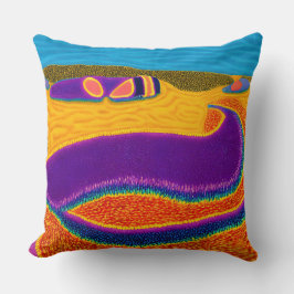 Cojín Decorativo Abstracto aborigen Art Vol. 02