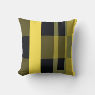 Cojín Decorativo Abstracto arte rayas de patrón coloridas Pillow