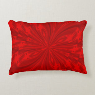 Cojín Decorativo Abstracto de la mariposa Aqua Accent Pillow