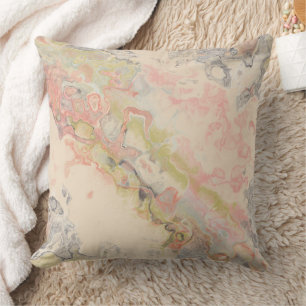 Cojín Decorativo Abstracto de perla de agua 3