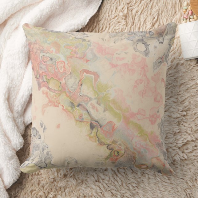 Cojín Decorativo Abstracto de perla de agua 3 (Manta)