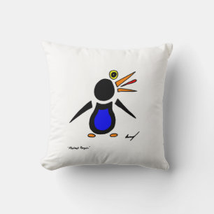 Cojín Decorativo Abstracto del almiar pingüino