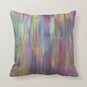 Cojín decorativo abstracto "Diseño de banda"