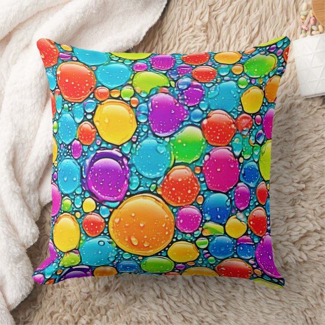 Cojín Decorativo Abstracto Drogas Líquidas (Manta)