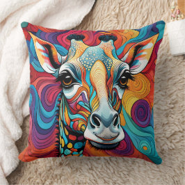 COJÍN DECORATIVO ABSTRACTO GIRAFFE CUSHION