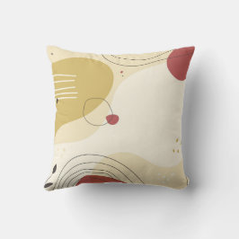 Cojín decorativo abstracto moderno