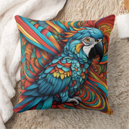 COJÍN DECORATIVO ABSTRACTO PARROT CUSHION