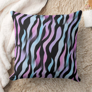 Cojín Decorativo Abstracto Zebra Stripes Pillow