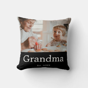 Cojín Decorativo Abuela Estableció Regalo De Foto Moderno
