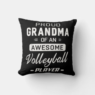 Cojín Decorativo Abuela Orgullosa De Un Impresionante Voleybolista