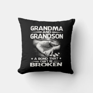 Cojín Decorativo Abuela y nieto un bono que no se puede romper